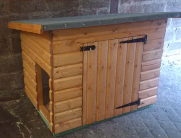 Wales Kennels 4x4 Kennel Bramwood Timber Products Neath and